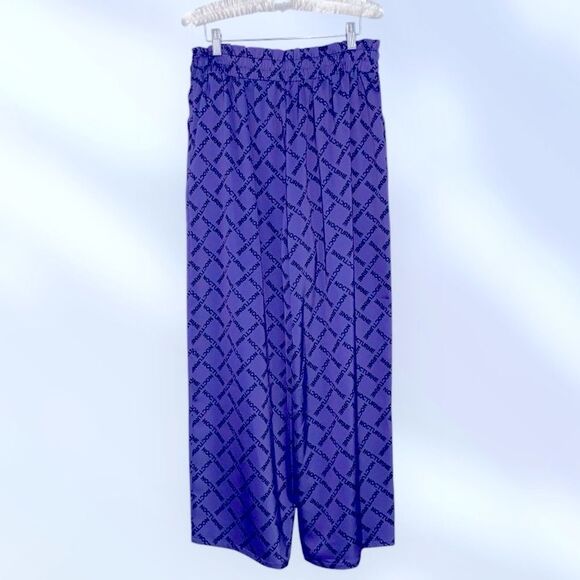 NOCTURNE Pants NEW with TAGS Designer Purple Size EU 40 US Large - Picture 6 of 14